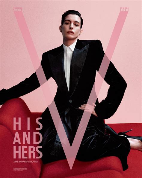 Anne Hathaway covers V Magazine Summer 2024 by 